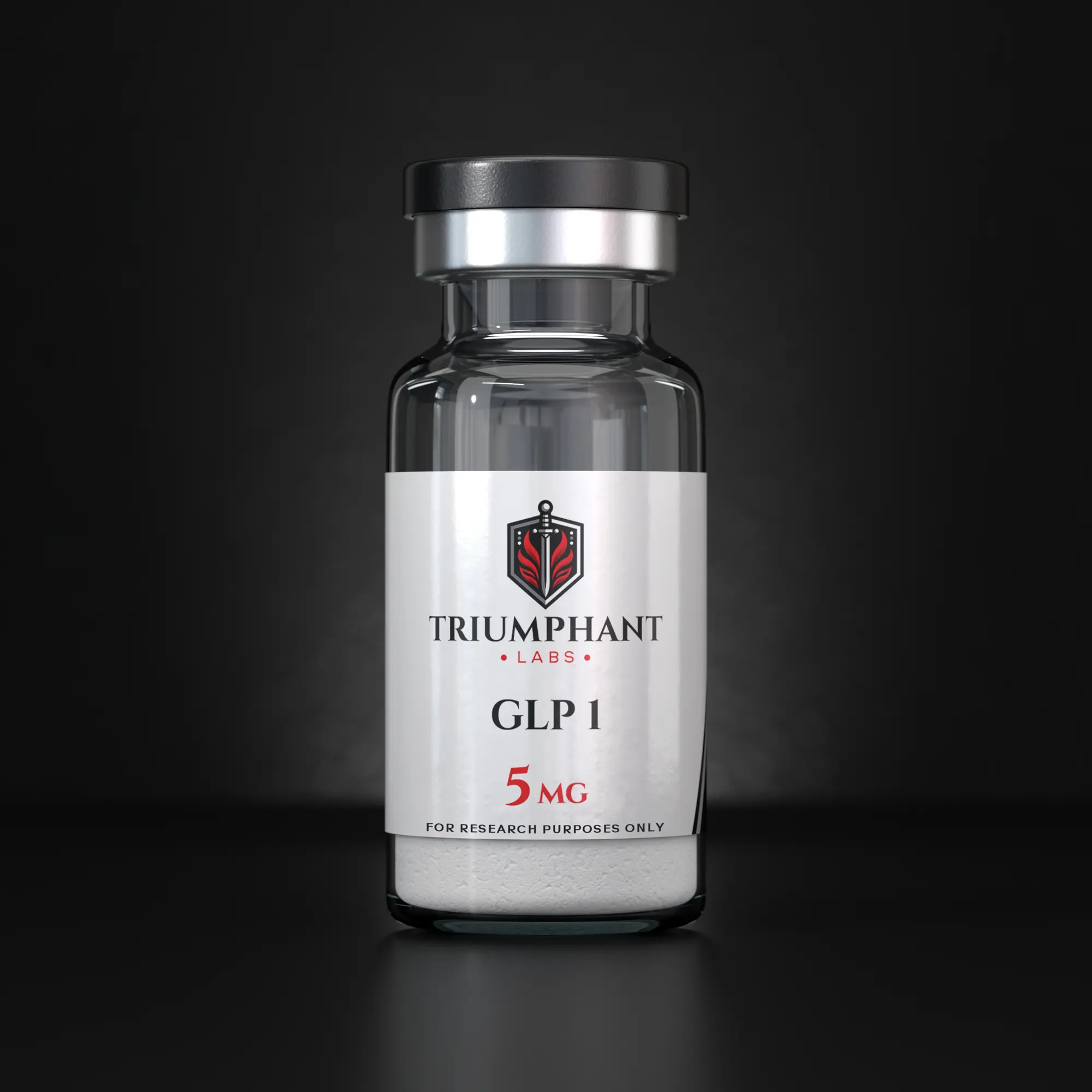 GLP-1 peptide vial
